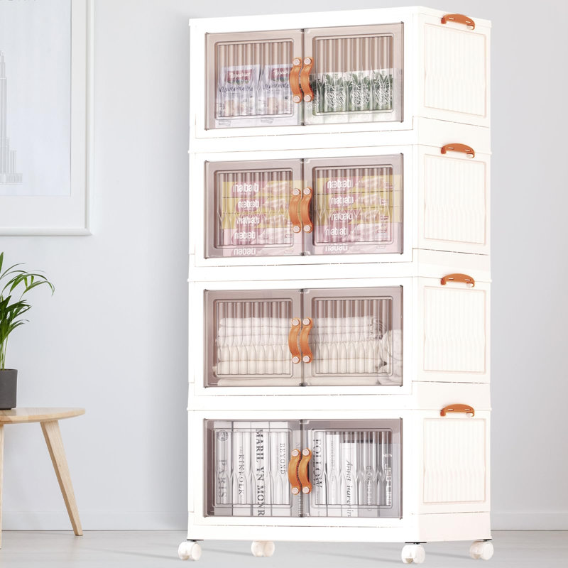 Plastic food pantry cabinet discount